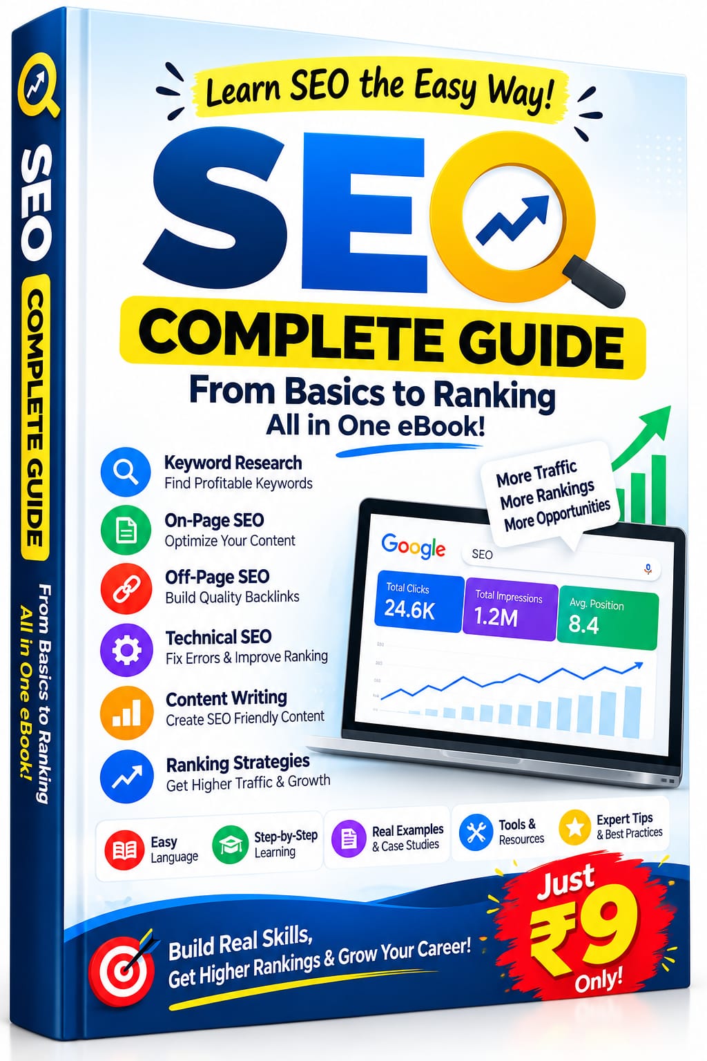 SEO Executive Handbook – Complete Search Engine Optimization Guide from Beginner to Advanced